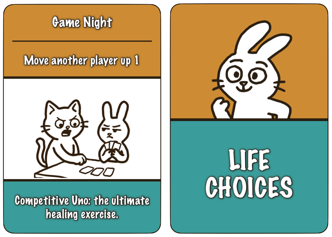 Life Choice card